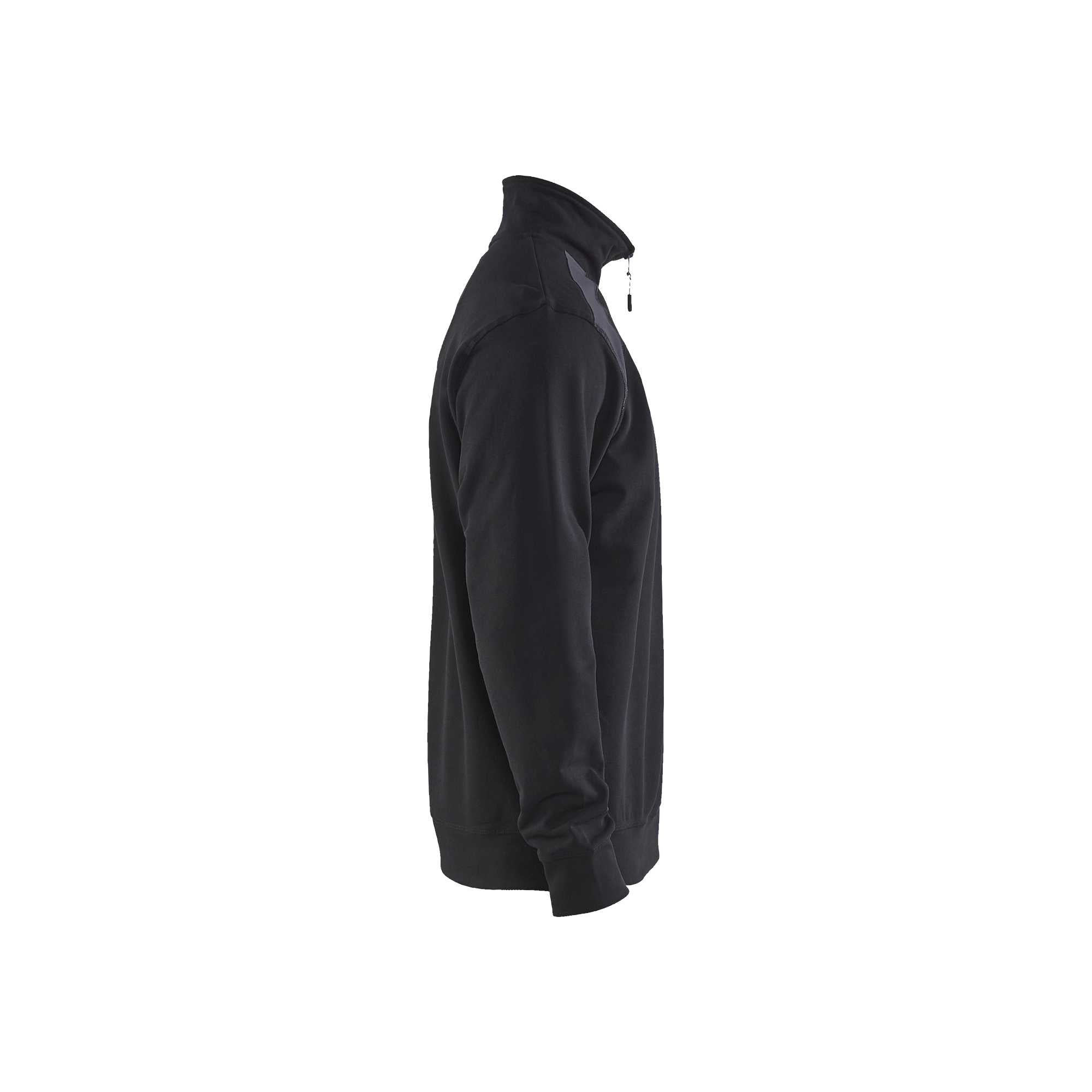 BLAKLADER 33531158 Half Zip 2 Tone Sweatshirt Work Sweatshirt MEN - 100% Cotton